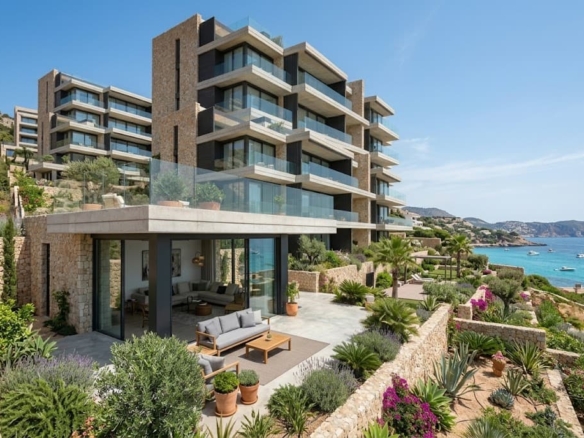 Planta Baja de Lujo con Terraza Privada en Cabo de las Huertas